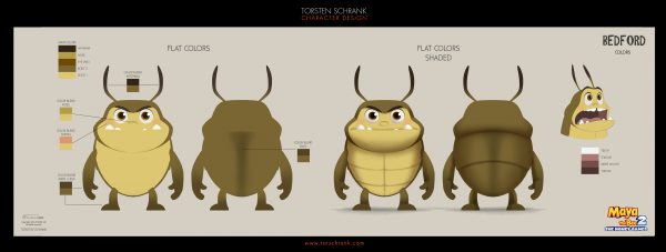 maya the bee2 character design