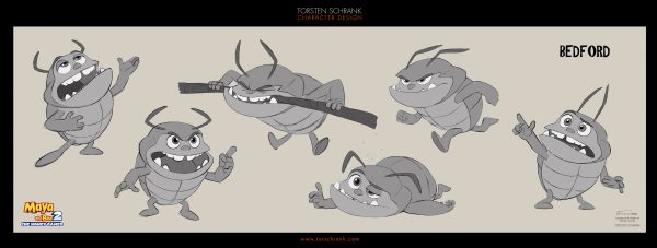 maya the bee2 character design