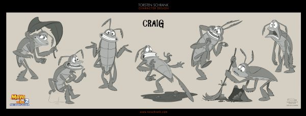 maya the bee2 character design