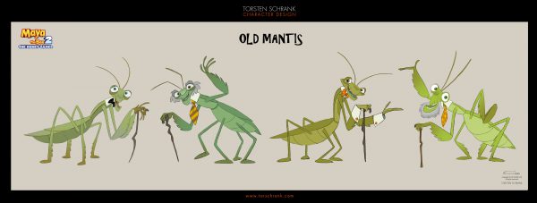 maya the bee2 character design