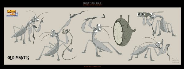 maya the bee2 character design