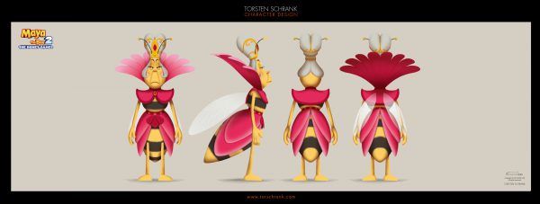 maya the bee2 character design