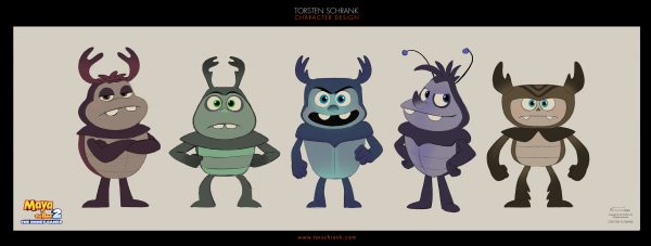 maya the bee2 character design