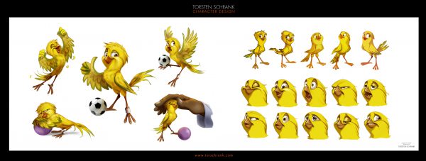 WINGS UNITED character design