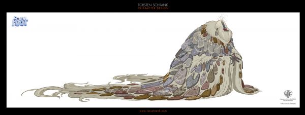 smallfoot character design work