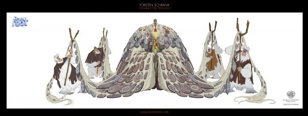 smallfoot character design work