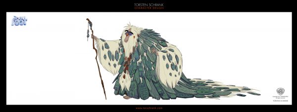 smallfoot character design work
