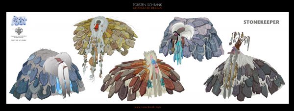 smallfoot character design work