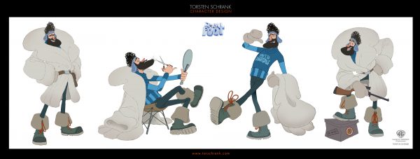 smallfoot character design work