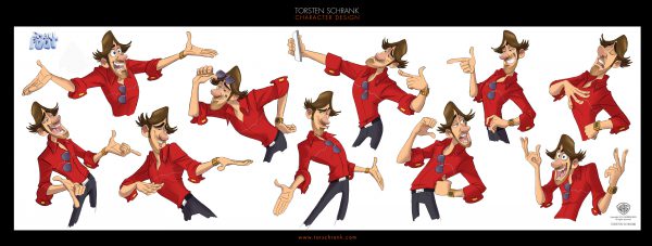 smallfoot character design work