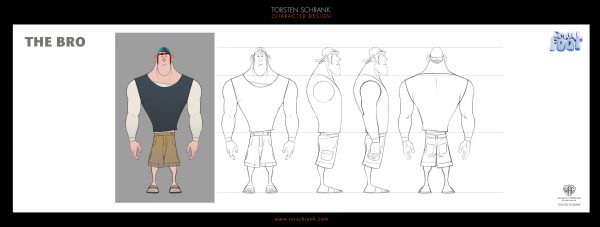 smallfoot character design work