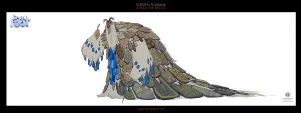 smallfoot character design work