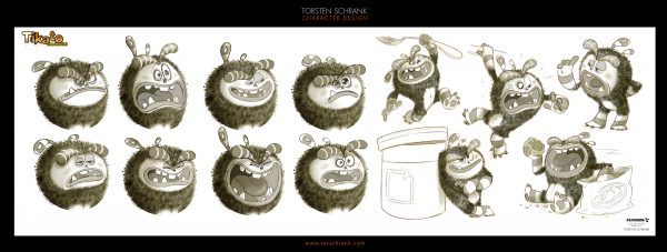 TIKATO character design