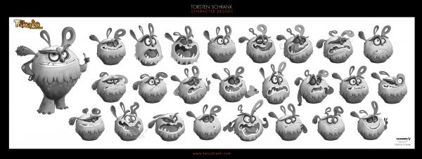 TIKATO character design