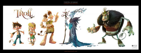 TROLL character design