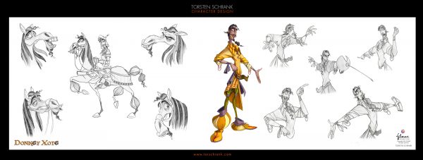 donkey xote character development