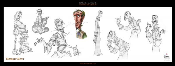 donkey xote character development