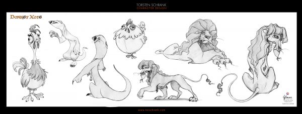 donkey xote character development