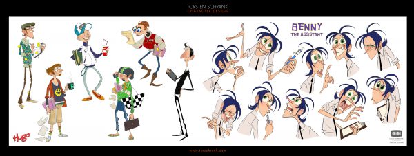 hugo film character design