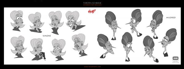 hugo film character design