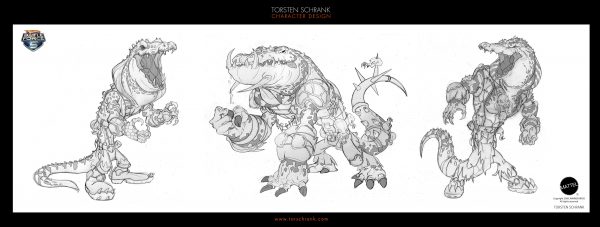 Battle Force 5 TV-Series. Character Design by Torsten Schrank