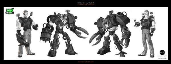 Max Steel TV-Series. Character design by Torsten Schrank