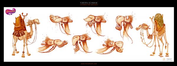 Sherazade TV-Series. Character design by Torsten Schrank