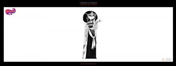 Sherazade TV-Series. Character design by Torsten Schrank