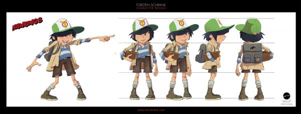 treasure hunters character design by torsten schrank