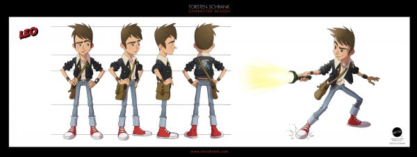 treasure hunters character design by torsten schrank